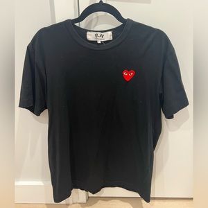 Comme des Garçon Play Black T-shirt